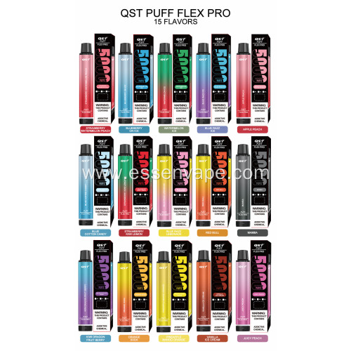 Spain Strawberry Watermelon Peach Puff Flex Pro 5000